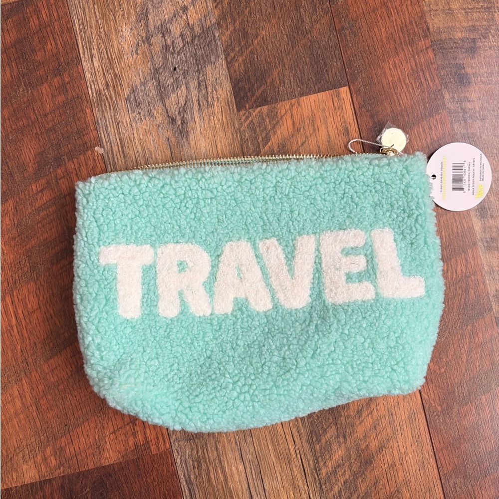 Mint Green Travel Pouch